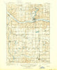 Lowell Michigan Historical topographic map, 1:62500 scale, 15 X 15 Minute, Year 1918