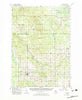 Luther Michigan Historical topographic map, 1:62500 scale, 15 X 15 Minute, Year 1957