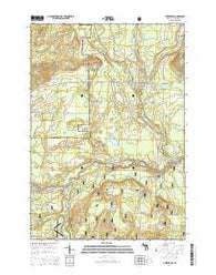Luzerne NW Michigan Historical topographic map, 1:24000 scale, 7.5 X 7.5 Minute, Year 2014
