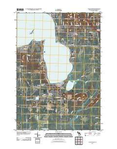 Lyon Manor Michigan Historical topographic map, 1:24000 scale, 7.5 X 7.5 Minute, Year 2011