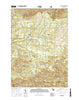 Mack Lake Michigan Current topographic map, 1:24000 scale, 7.5 X 7.5 Minute, Year 2017