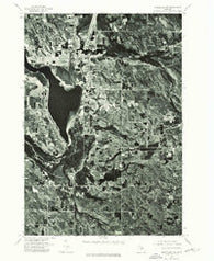 Mancelona NW Michigan Historical topographic map, 1:24000 scale, 7.5 X 7.5 Minute, Year 1975