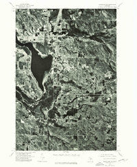 Mancelona NW Michigan Historical topographic map, 1:24000 scale, 7.5 X 7.5 Minute, Year 1975