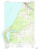 Manistee Michigan Historical topographic map, 1:62500 scale, 15 X 15 Minute, Year 1958
