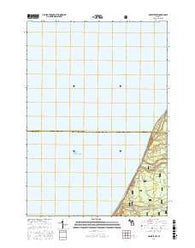 Manistee NW Michigan Current topographic map, 1:24000 scale, 7.5 X 7.5 Minute, Year 2017