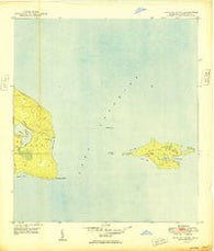 Manitou Island Michigan Historical topographic map, 1:24000 scale, 7.5 X 7.5 Minute, Year 1949