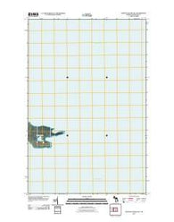 Manitou Island OE E Michigan Historical topographic map, 1:24000 scale, 7.5 X 7.5 Minute, Year 2011