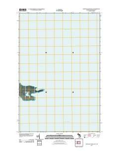 Manitou Island OE E Michigan Historical topographic map, 1:24000 scale, 7.5 X 7.5 Minute, Year 2011