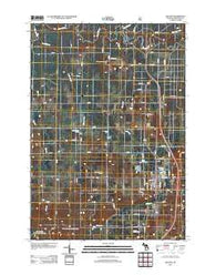 Manton Michigan Historical topographic map, 1:24000 scale, 7.5 X 7.5 Minute, Year 2012