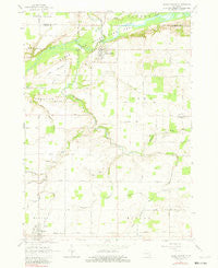 Maple Rapids Michigan Historical topographic map, 1:24000 scale, 7.5 X 7.5 Minute, Year 1965