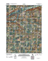 Maple Rapids Michigan Historical topographic map, 1:24000 scale, 7.5 X 7.5 Minute, Year 2011