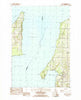Mapleton Michigan Historical topographic map, 1:25000 scale, 7.5 X 7.5 Minute, Year 1983