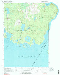 Marble Head Michigan Historical topographic map, 1:24000 scale, 7.5 X 7.5 Minute, Year 1964