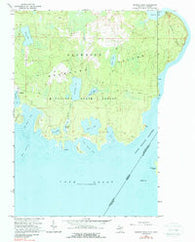 Marble Head Michigan Historical topographic map, 1:24000 scale, 7.5 X 7.5 Minute, Year 1964