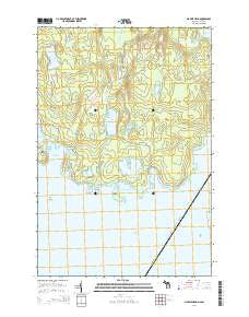 Marble Head Michigan Historical topographic map, 1:24000 scale, 7.5 X 7.5 Minute, Year 2014