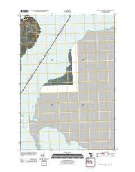 Marble Head OE E Michigan Historical topographic map, 1:24000 scale, 7.5 X 7.5 Minute, Year 2011