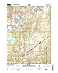 Marcellus Michigan Historical topographic map, 1:24000 scale, 7.5 X 7.5 Minute, Year 2014