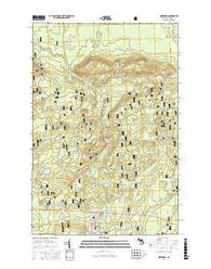 Marenisco Michigan Current topographic map, 1:24000 scale, 7.5 X 7.5 Minute, Year 2017