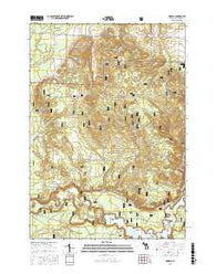 Marilla Michigan Current topographic map, 1:24000 scale, 7.5 X 7.5 Minute, Year 2016
