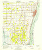 Marine City Michigan Historical topographic map, 1:24000 scale, 7.5 X 7.5 Minute, Year 1952