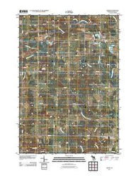 Marion Michigan Historical topographic map, 1:24000 scale, 7.5 X 7.5 Minute, Year 2011