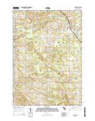 Marion Michigan Historical topographic map, 1:24000 scale, 7.5 X 7.5 Minute, Year 2014