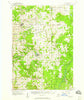 Marion Michigan Historical topographic map, 1:62500 scale, 15 X 15 Minute, Year 1957