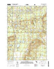 Marlborough Michigan Historical topographic map, 1:24000 scale, 7.5 X 7.5 Minute, Year 2014