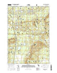 Marlborough Michigan Current topographic map, 1:24000 scale, 7.5 X 7.5 Minute, Year 2017
