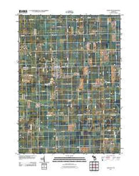 Marlette Michigan Historical topographic map, 1:24000 scale, 7.5 X 7.5 Minute, Year 2011