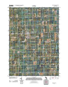 Marlette Michigan Historical topographic map, 1:24000 scale, 7.5 X 7.5 Minute, Year 2011