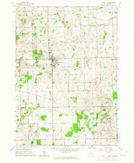 Marlette Michigan Historical topographic map, 1:24000 scale, 7.5 X 7.5 Minute, Year 1963