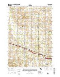 Marne Michigan Historical topographic map, 1:24000 scale, 7.5 X 7.5 Minute, Year 2014