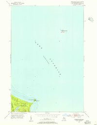 Marquette NW Michigan Historical topographic map, 1:24000 scale, 7.5 X 7.5 Minute, Year 1953