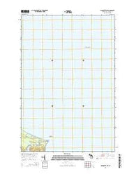 Marquette NW Michigan Historical topographic map, 1:24000 scale, 7.5 X 7.5 Minute, Year 2014