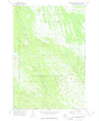 Marsh Creek Pool NW Michigan Historical topographic map, 1:24000 scale, 7.5 X 7.5 Minute, Year 1972