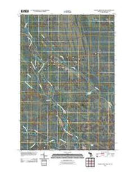 Marsh Creek Pool NW Michigan Historical topographic map, 1:24000 scale, 7.5 X 7.5 Minute, Year 2011