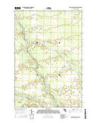Marsh Creek Pool NW Michigan Historical topographic map, 1:24000 scale, 7.5 X 7.5 Minute, Year 2014