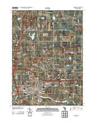 Marshall Michigan Historical topographic map, 1:24000 scale, 7.5 X 7.5 Minute, Year 2011