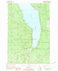 Marshall Creek Michigan Historical topographic map, 1:24000 scale, 7.5 X 7.5 Minute, Year 1982