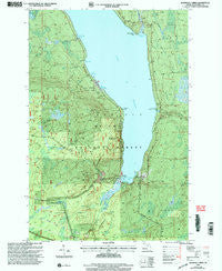 Marshall Creek Michigan Historical topographic map, 1:24000 scale, 7.5 X 7.5 Minute, Year 1999