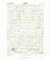 Marshall Michigan Historical topographic map, 1:62500 scale, 15 X 15 Minute, Year 1921