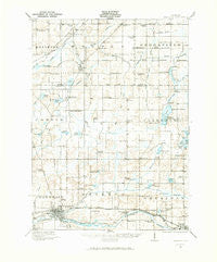 Marshall Michigan Historical topographic map, 1:62500 scale, 15 X 15 Minute, Year 1921