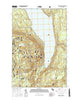 Marshall Creek Michigan Current topographic map, 1:24000 scale, 7.5 X 7.5 Minute, Year 2017