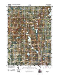 Martin Michigan Historical topographic map, 1:24000 scale, 7.5 X 7.5 Minute, Year 2011