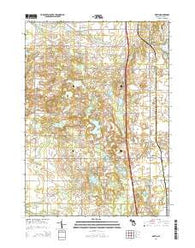 Martin Michigan Historical topographic map, 1:24000 scale, 7.5 X 7.5 Minute, Year 2014