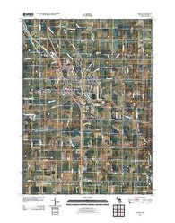 Mason Michigan Historical topographic map, 1:24000 scale, 7.5 X 7.5 Minute, Year 2011