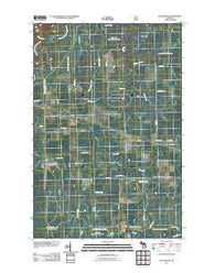 Matchwood Michigan Historical topographic map, 1:24000 scale, 7.5 X 7.5 Minute, Year 2011