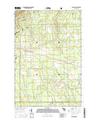 Matchwood Michigan Historical topographic map, 1:24000 scale, 7.5 X 7.5 Minute, Year 2014