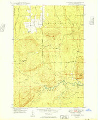 Matchwood NW Michigan Historical topographic map, 1:24000 scale, 7.5 X 7.5 Minute, Year 1949
